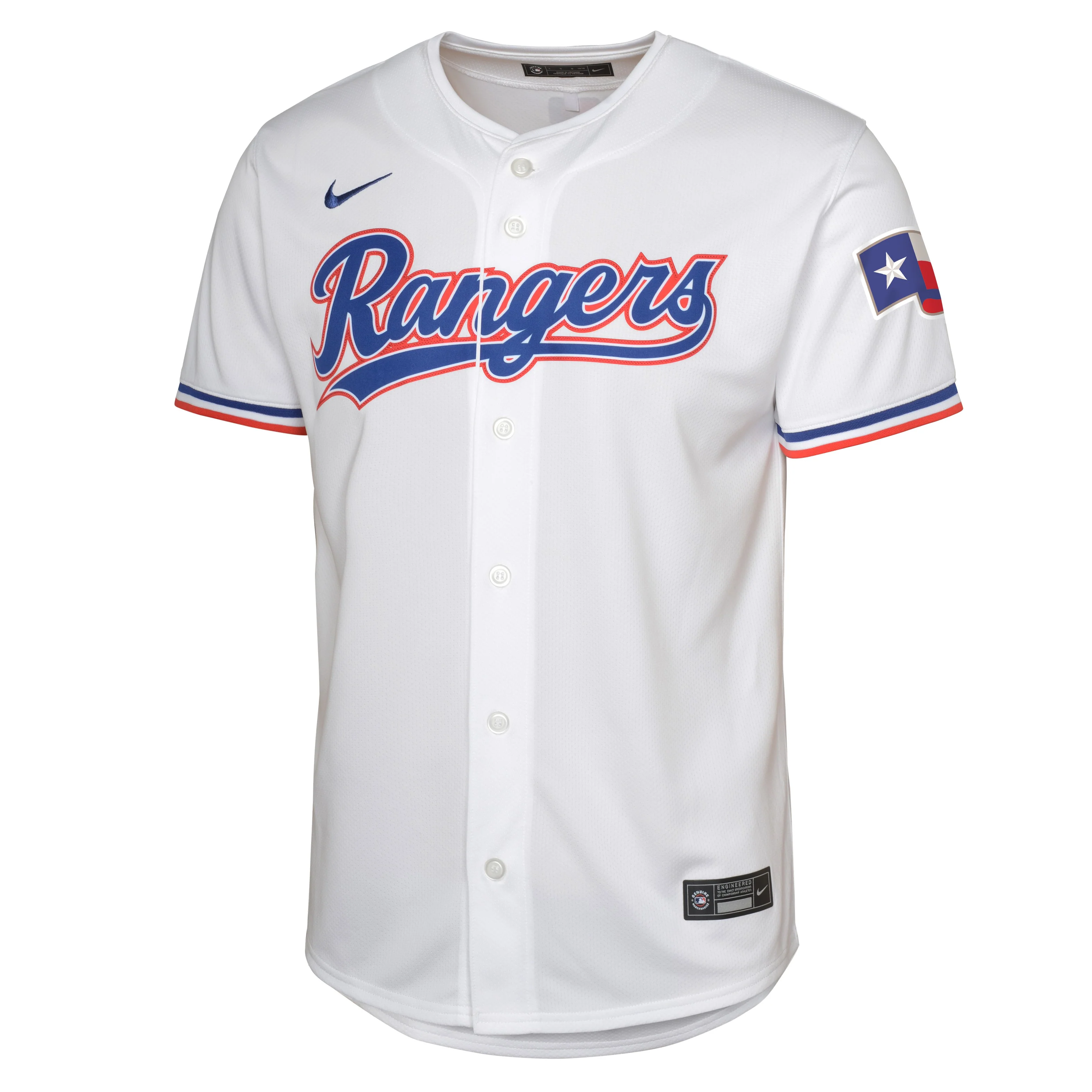 Youth Cory Seager Texas Rangers NIKE White Home Limited Replica Jersey