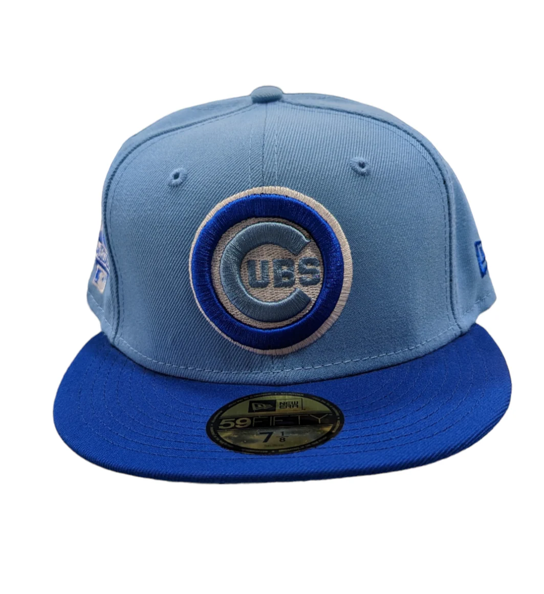 Chicago Cubs New Era 2 Tone Sky Blue/ Royal 1990 All Star Game 59FIFTY Fitted Hat