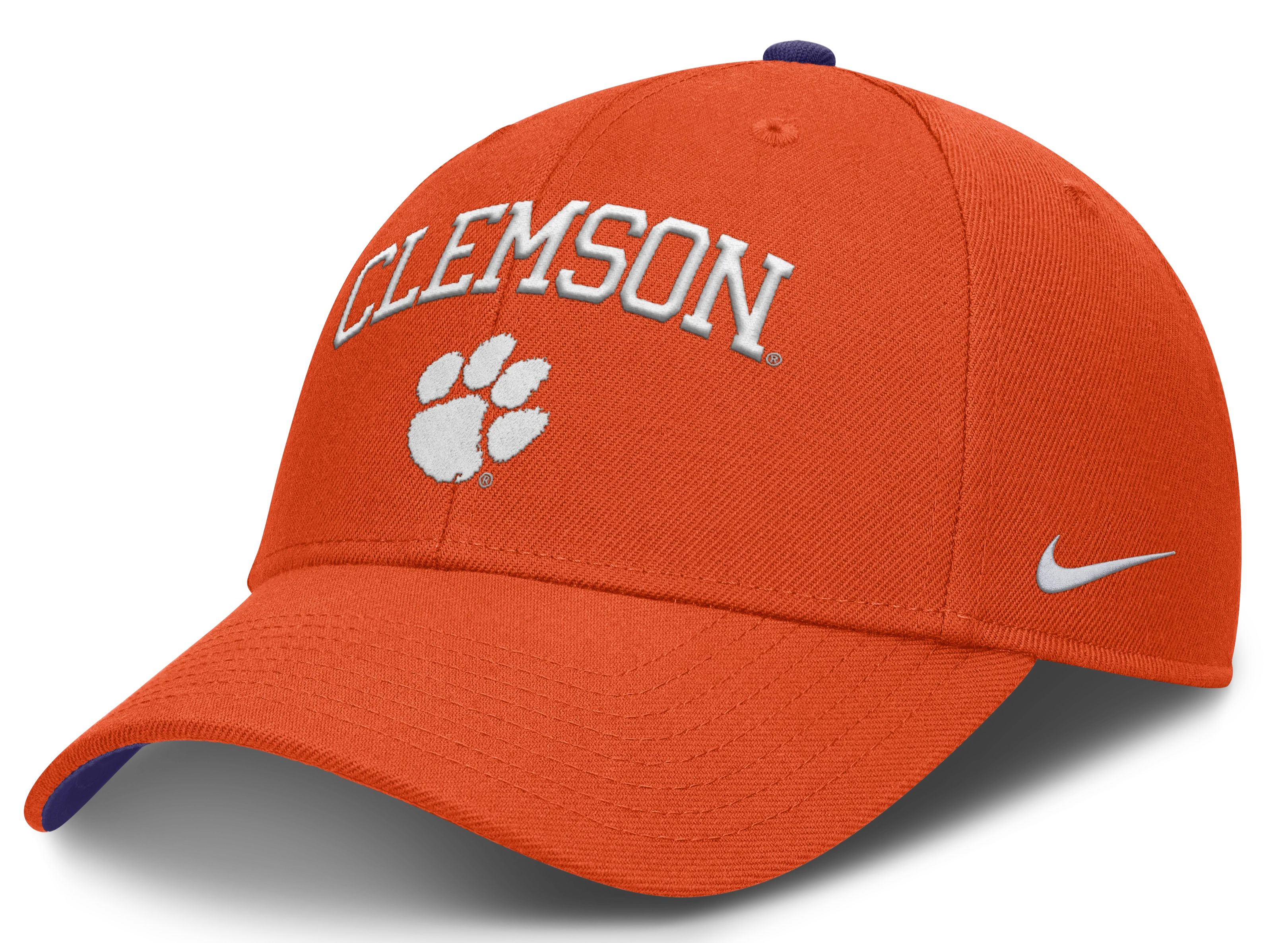 Clemson Tigers Nike Club Primetime Orange Adjustable Hat