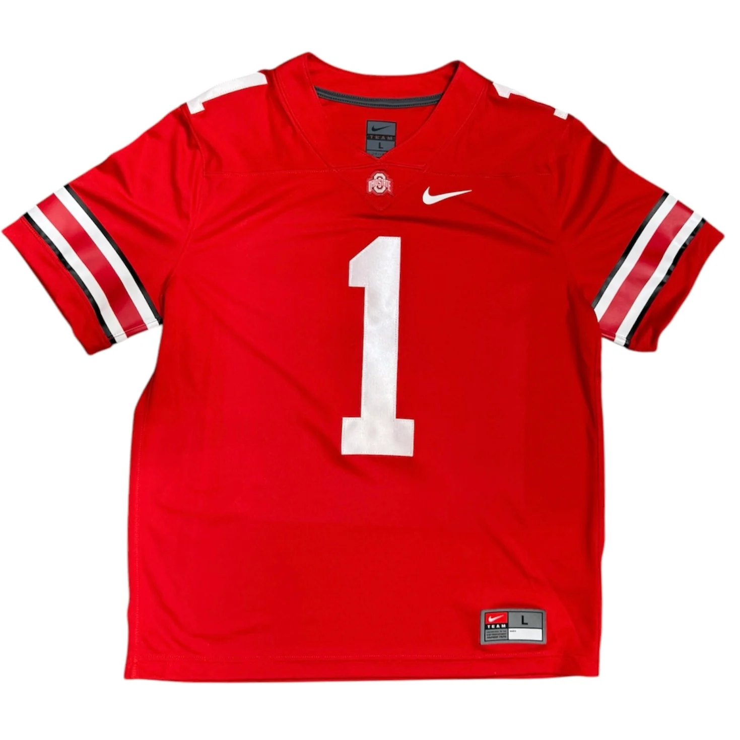 Justin Fields Ohio State Buckeyes Scarlet Limited Nike Jersey