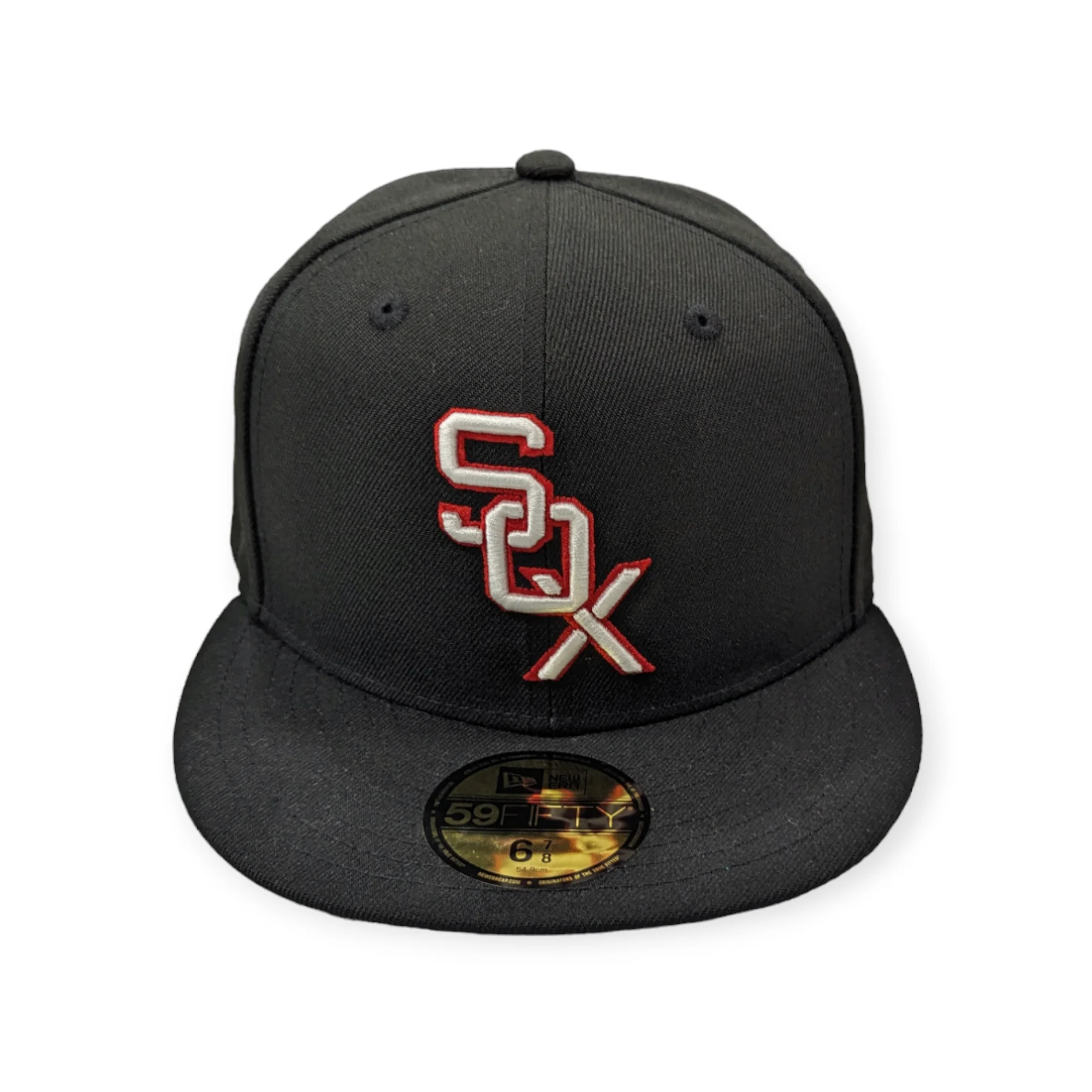 Chicago White Sox 1959 New Era Cooperstown Classics Black 59FIFTY Fitted Hat