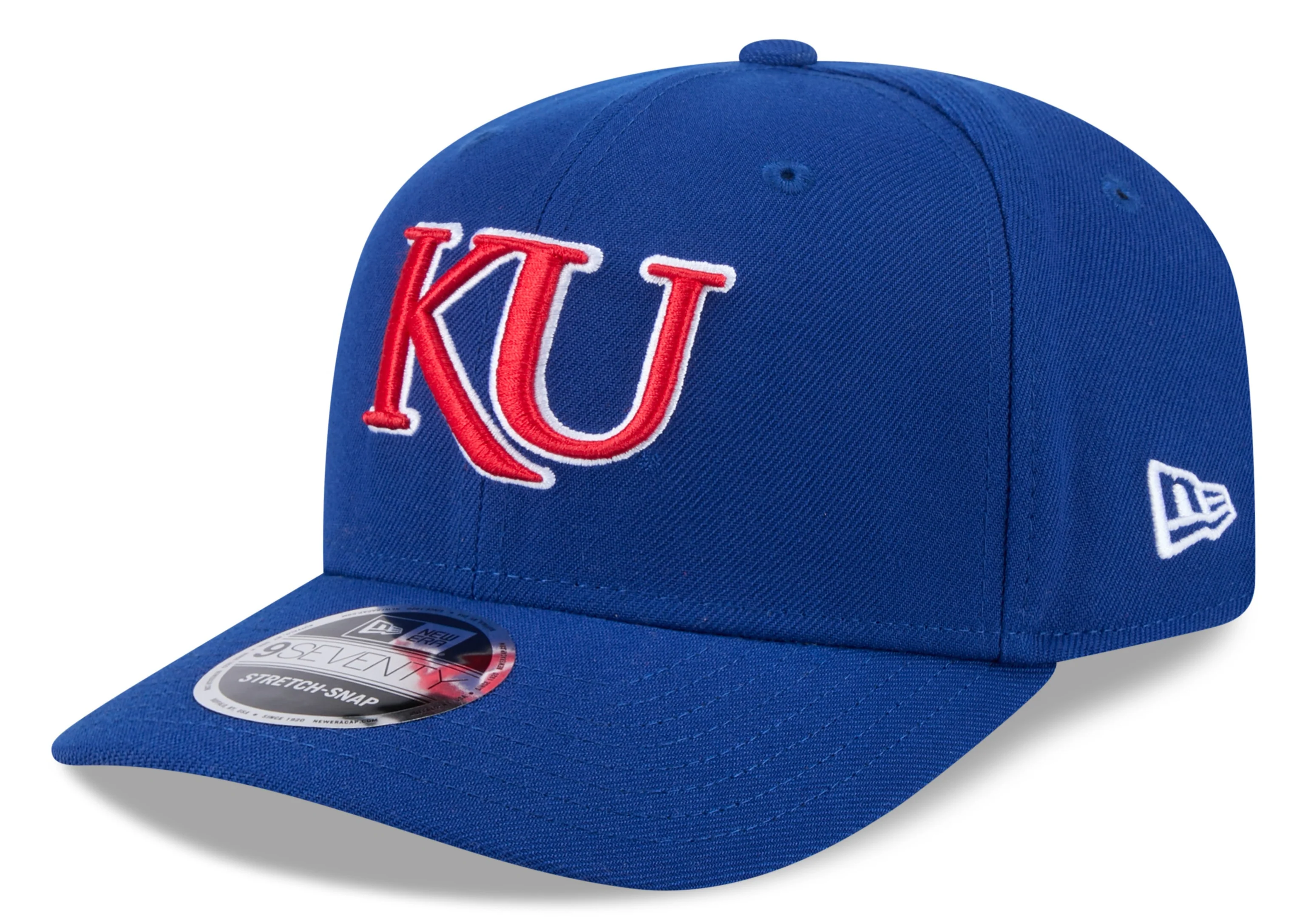 Kansas Jayhawks New Era Blue 9SEVENTY Adjustable Hat