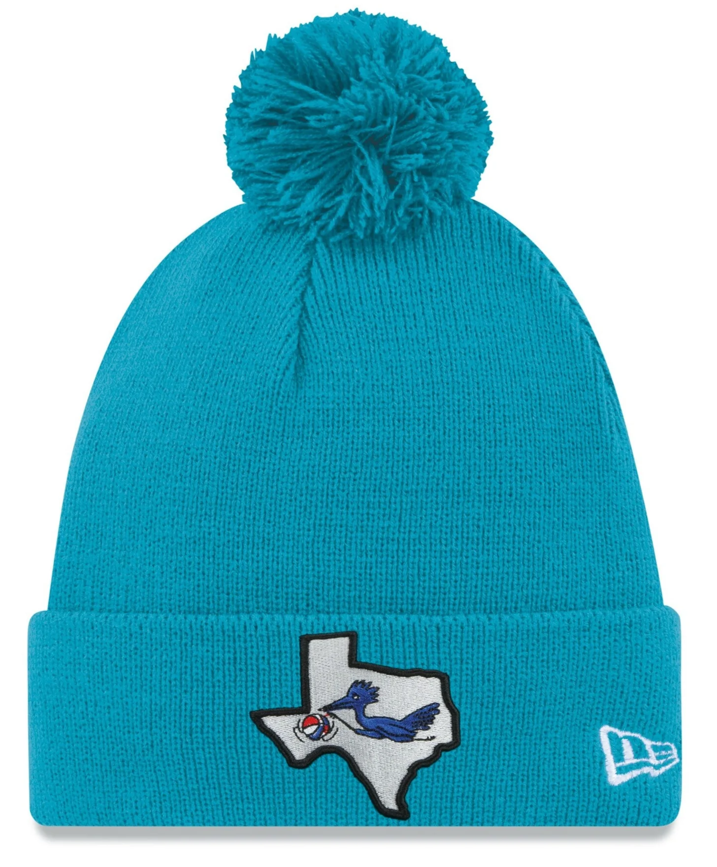 San Antonio Spurs '21 NBA City Edition New Era Teal Alternate Cuffed Knit Hat