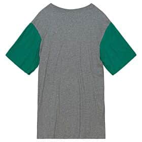 Youth Philadelphia Eagles Mitchell and Ness Gray/Kelly Colorblock T-Shirt