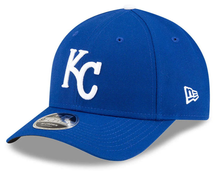 Kansas City Royals Blue New Era Player Replica M-Crown 9FORTY Adjustable Hat