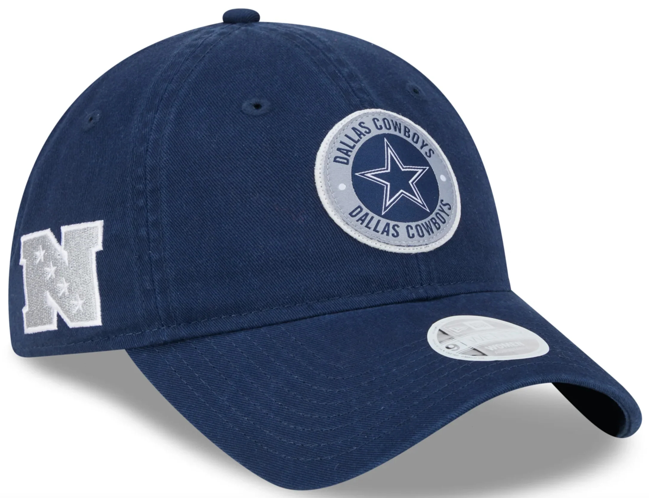 Dallas Cowboys 2024 Sideline Navy 9TWENTY Adjustable Hat