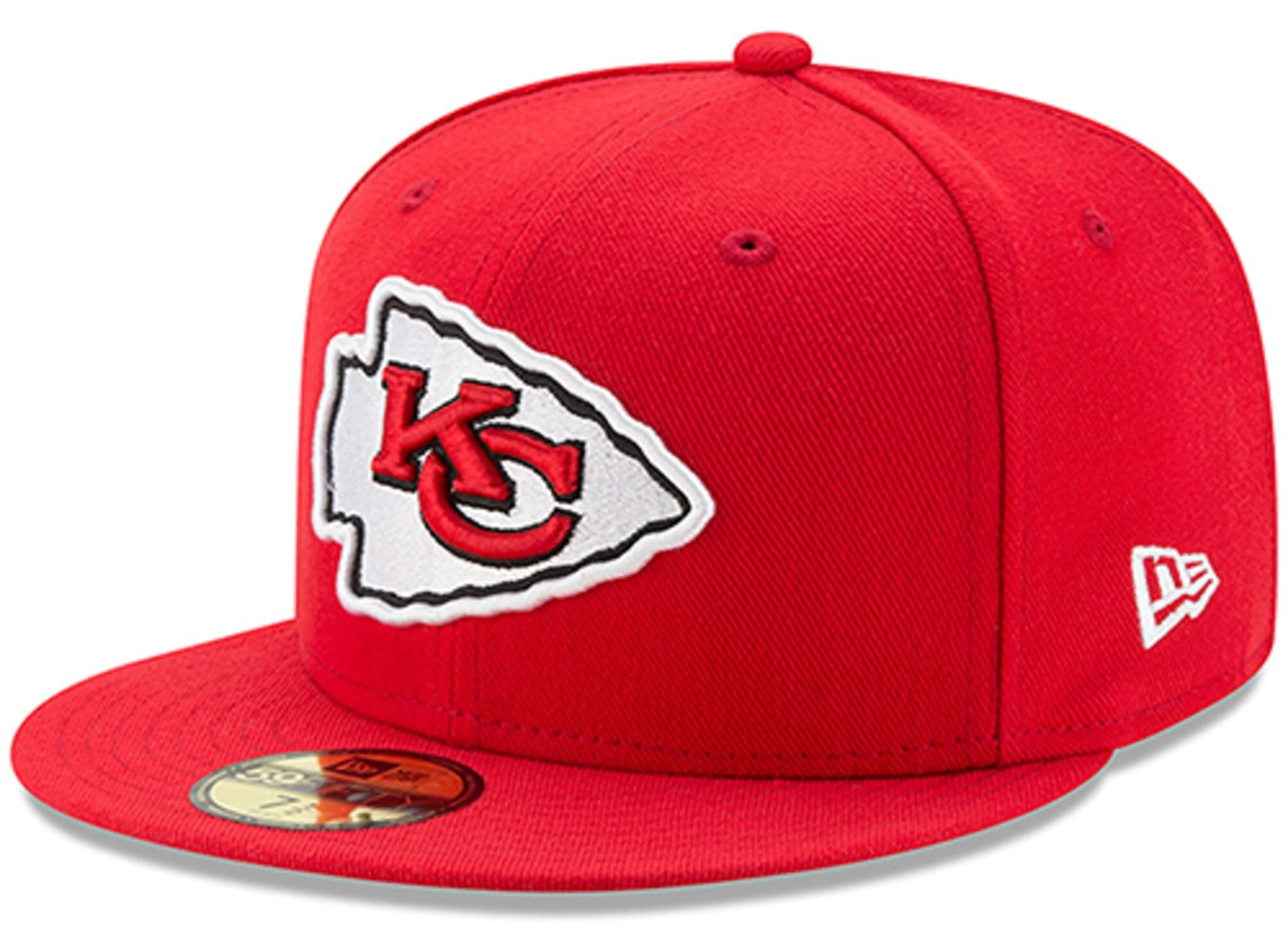 Kansas City Chiefs New Era Red Team Classic Omaha 59FIFTY Fitted Hat