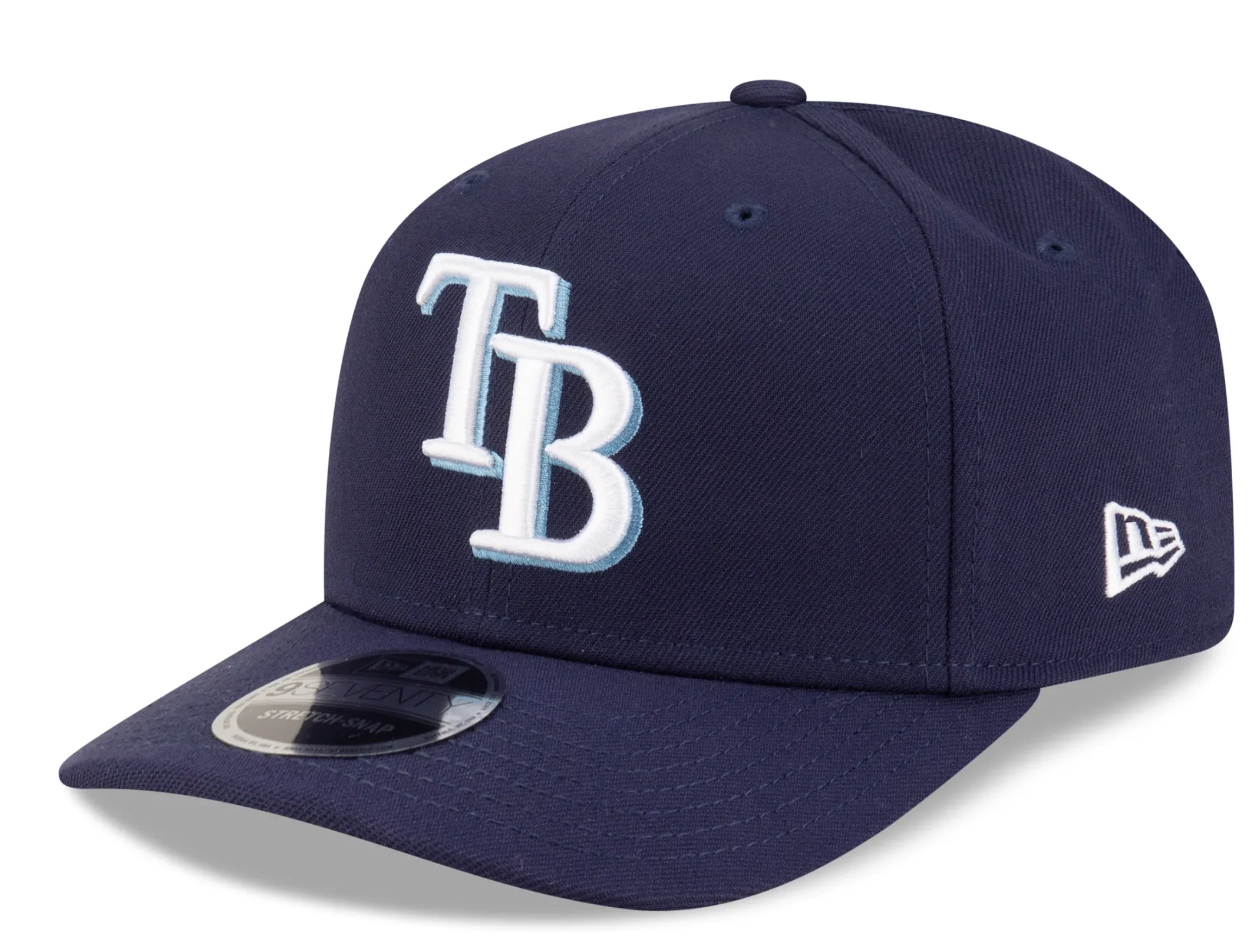 Tampa Bay Rays Navy New Era Player Replica 9SEVENTY Stretch Snap Adjustable Hat