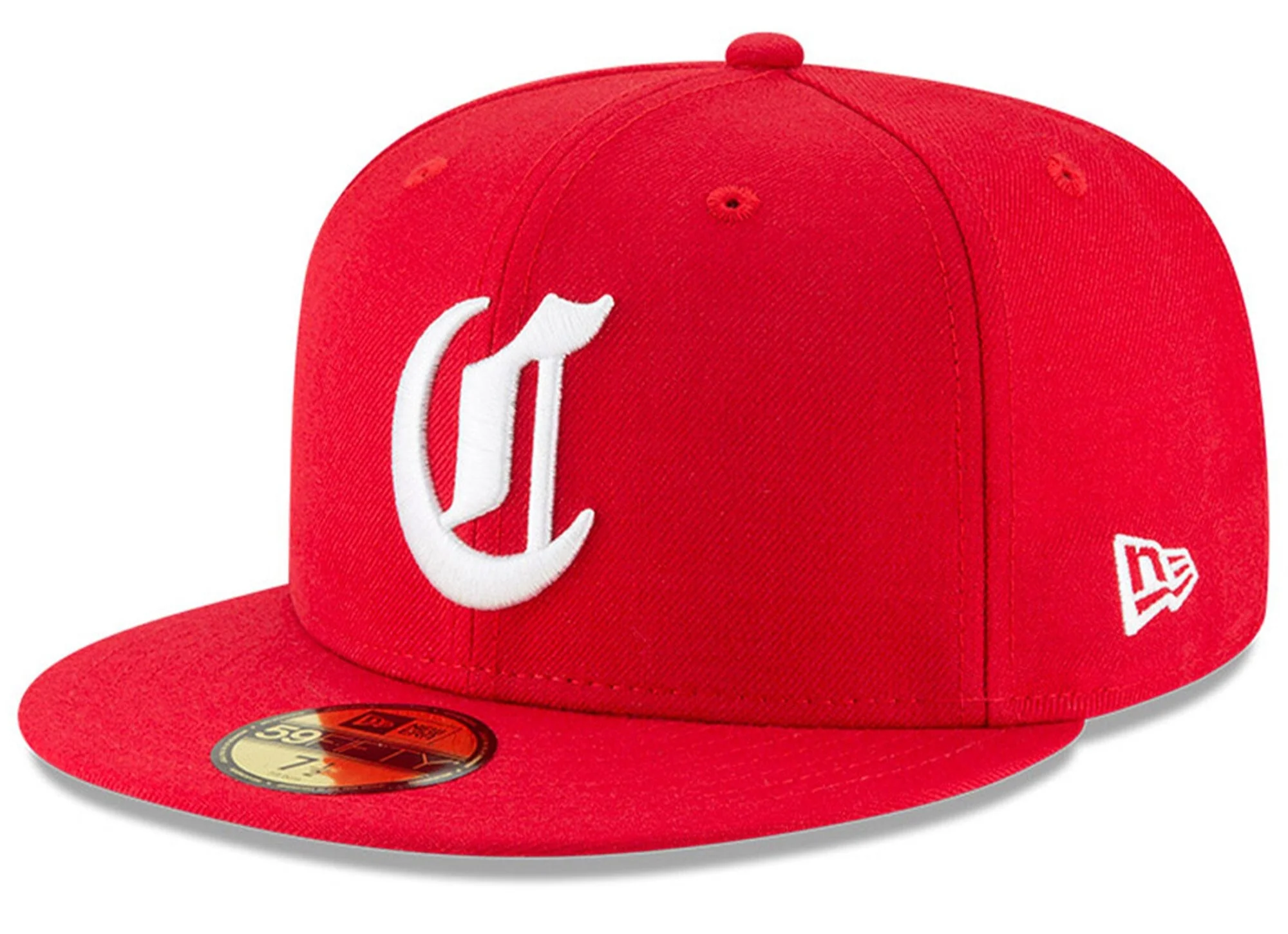 Men's Cincinnati Reds New Era Red Cooperstown Collection 1869 59FIFTY Fitted Hat