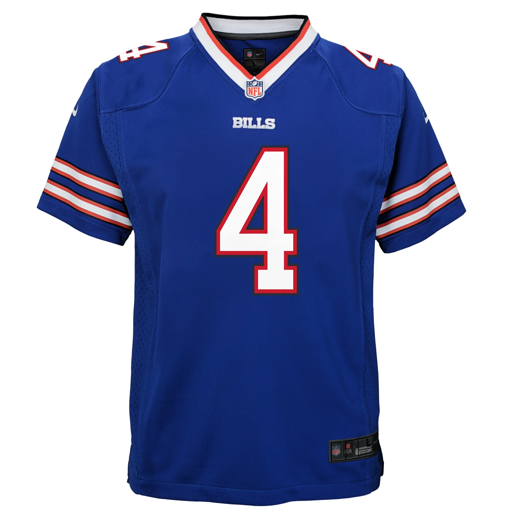 Youth James Cook Buffalo Bills Nike Royal Blue Game Jersey