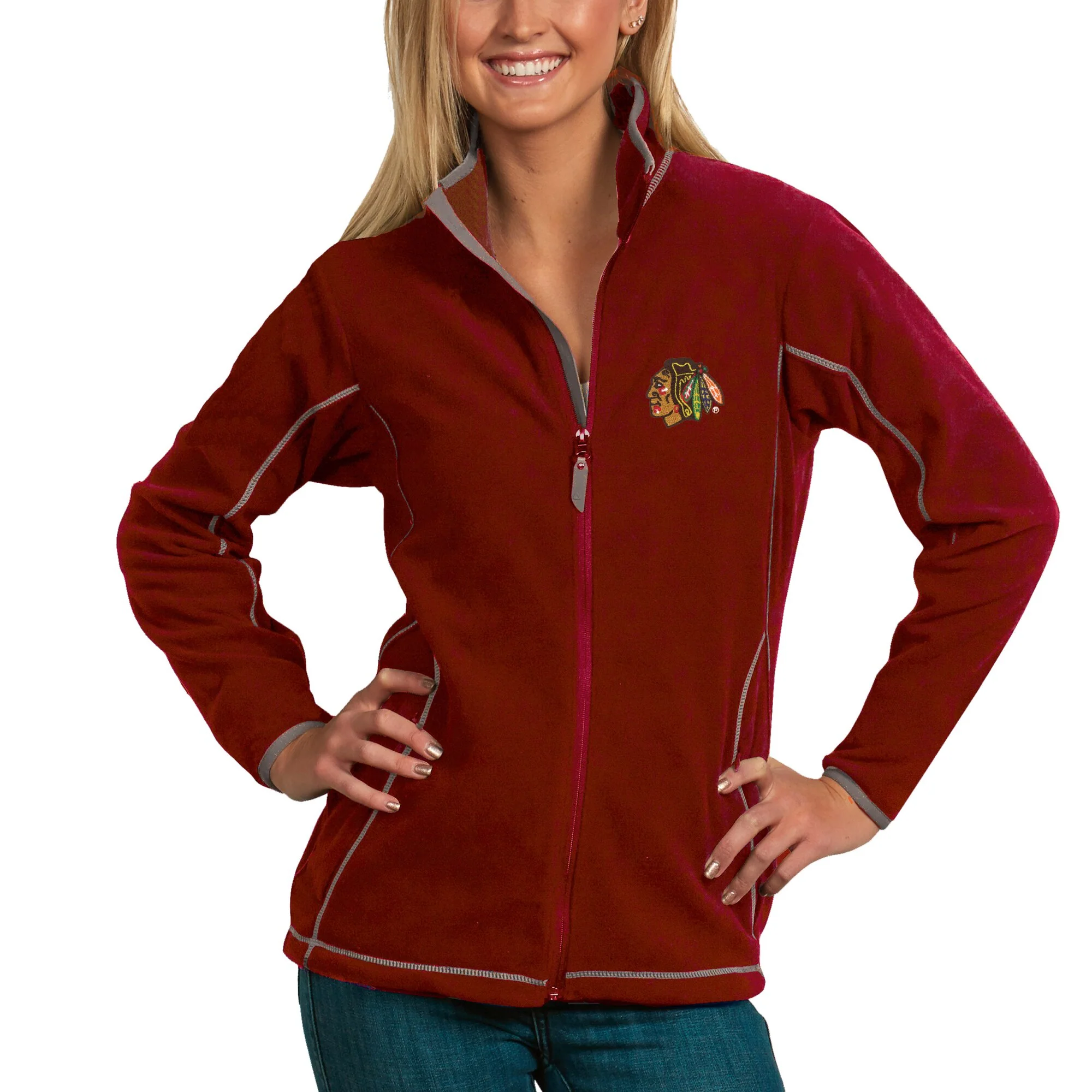 Women's Chicago Blackhawks Ice Fleece Jacket