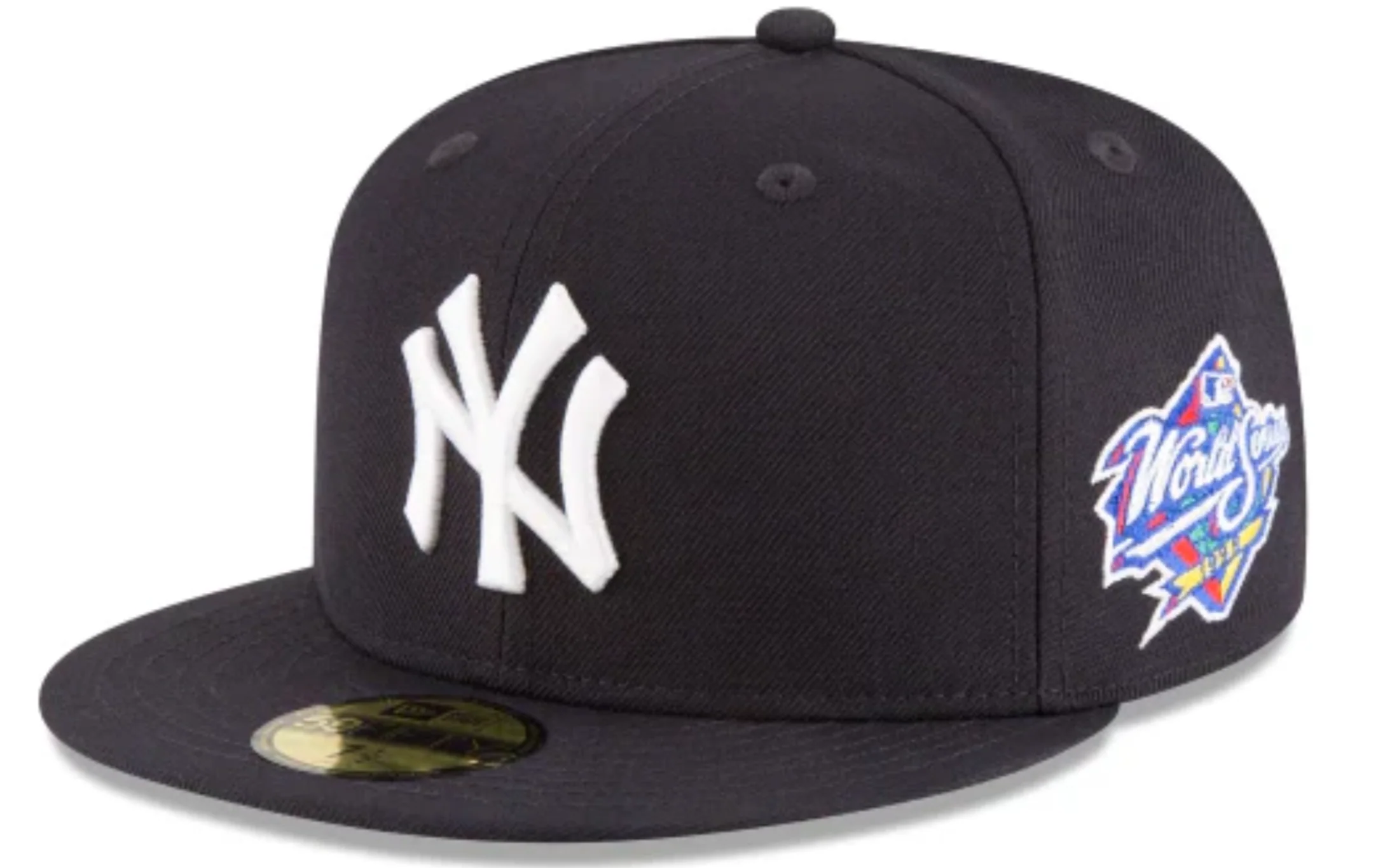 New York Yankees New Era 1998 World Series Wool 59FIFTY Fitted Hat - Navy