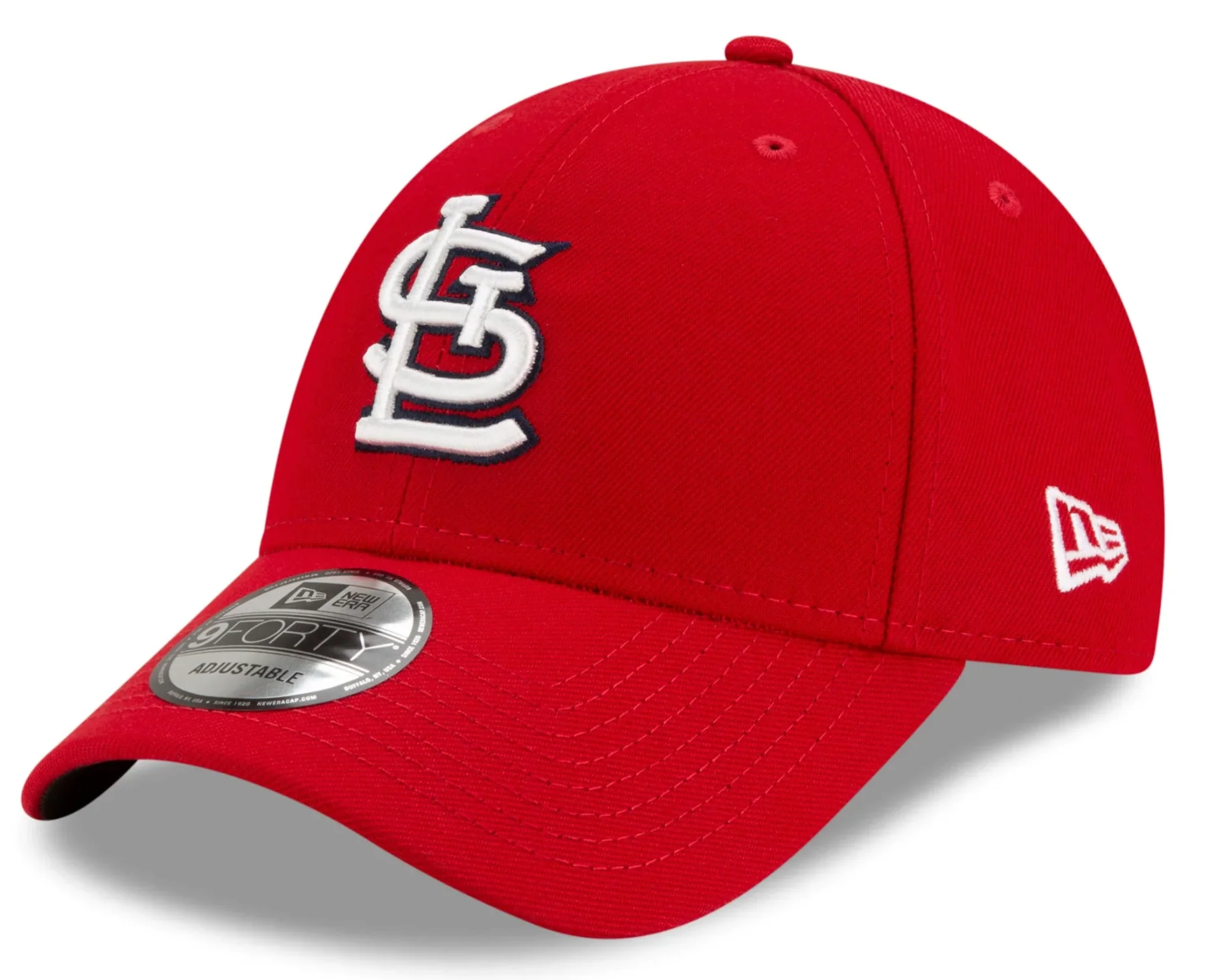 St. Louis Cardinals New Era Game The League Red 9FORTY Adjustable Hat