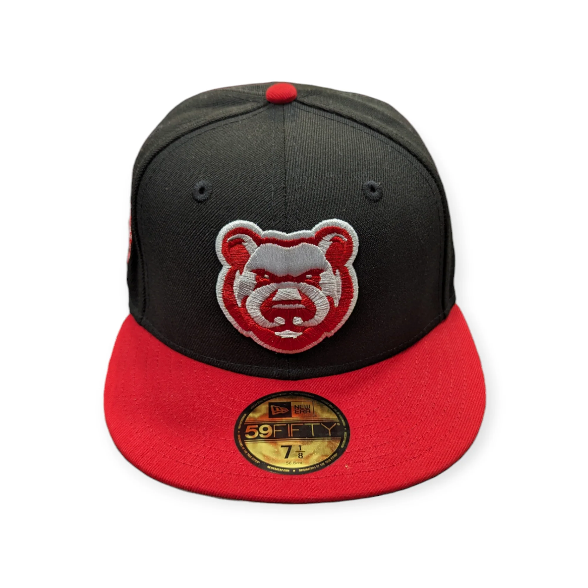 Iowa Cubs New Era MILB 2 Tone Black/Red 59FIFTY Fitted Hat