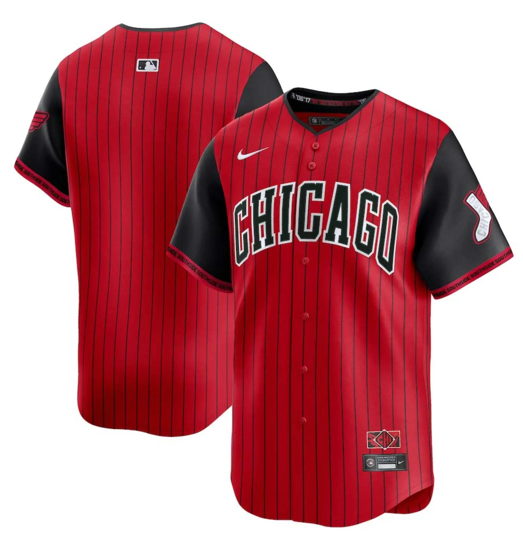 Men's Chicago White Sox Nike 2025 City Connect Red Limited Replica Jersey
