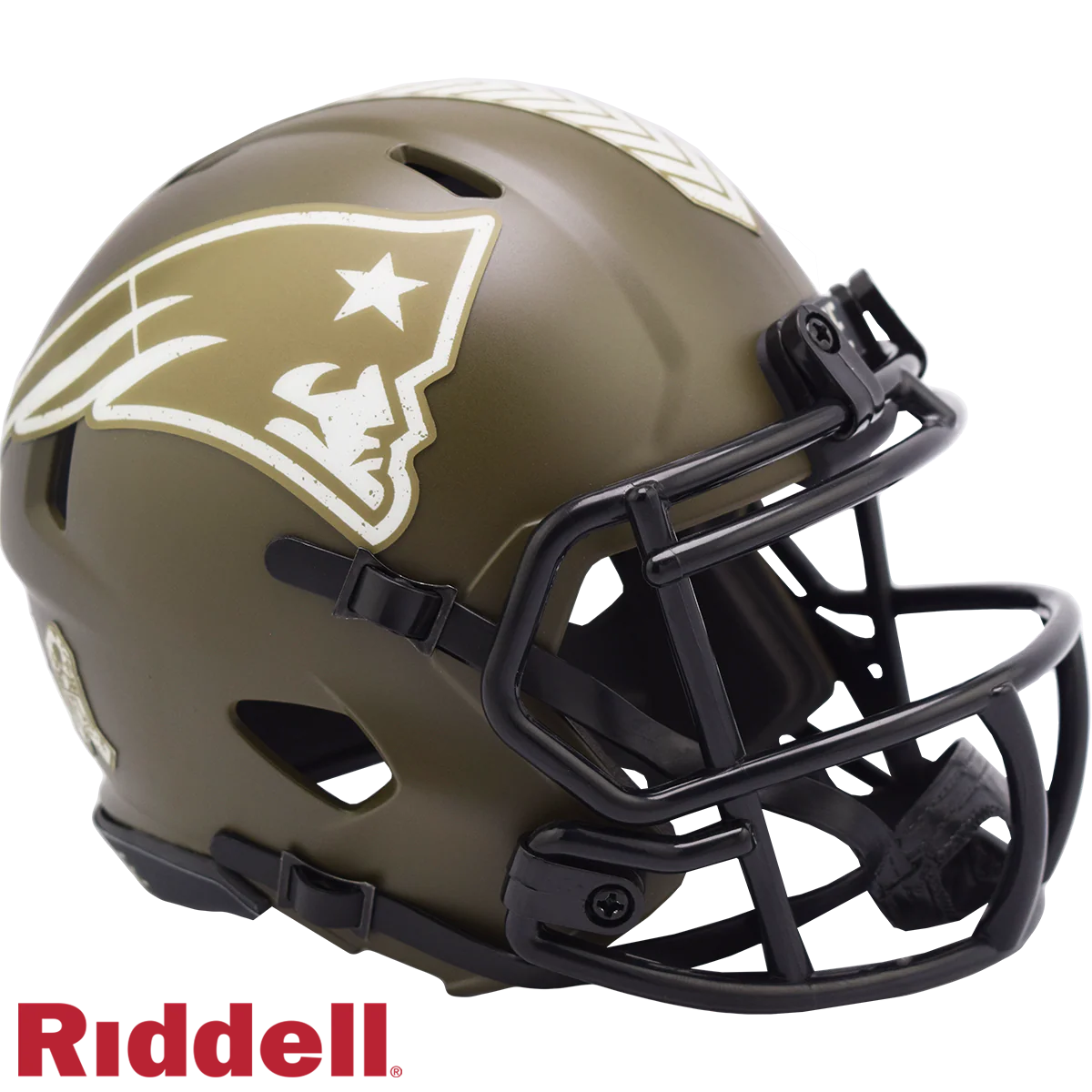 Riddell New England Patriots 2022 Salute To Service Speed Mini Helmet