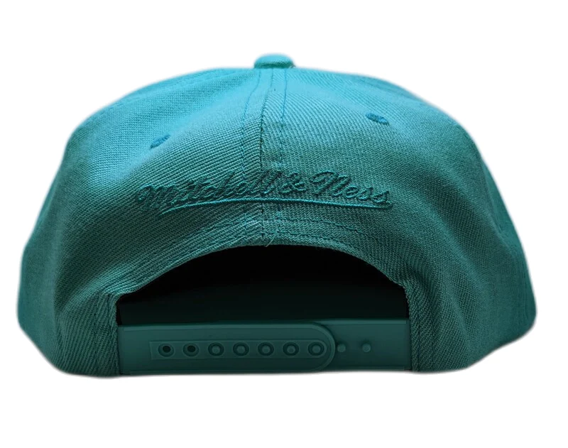 Vancouver Grizzlies Mitchell & Ness Tonal Eclipse Snapback Hat- Teal