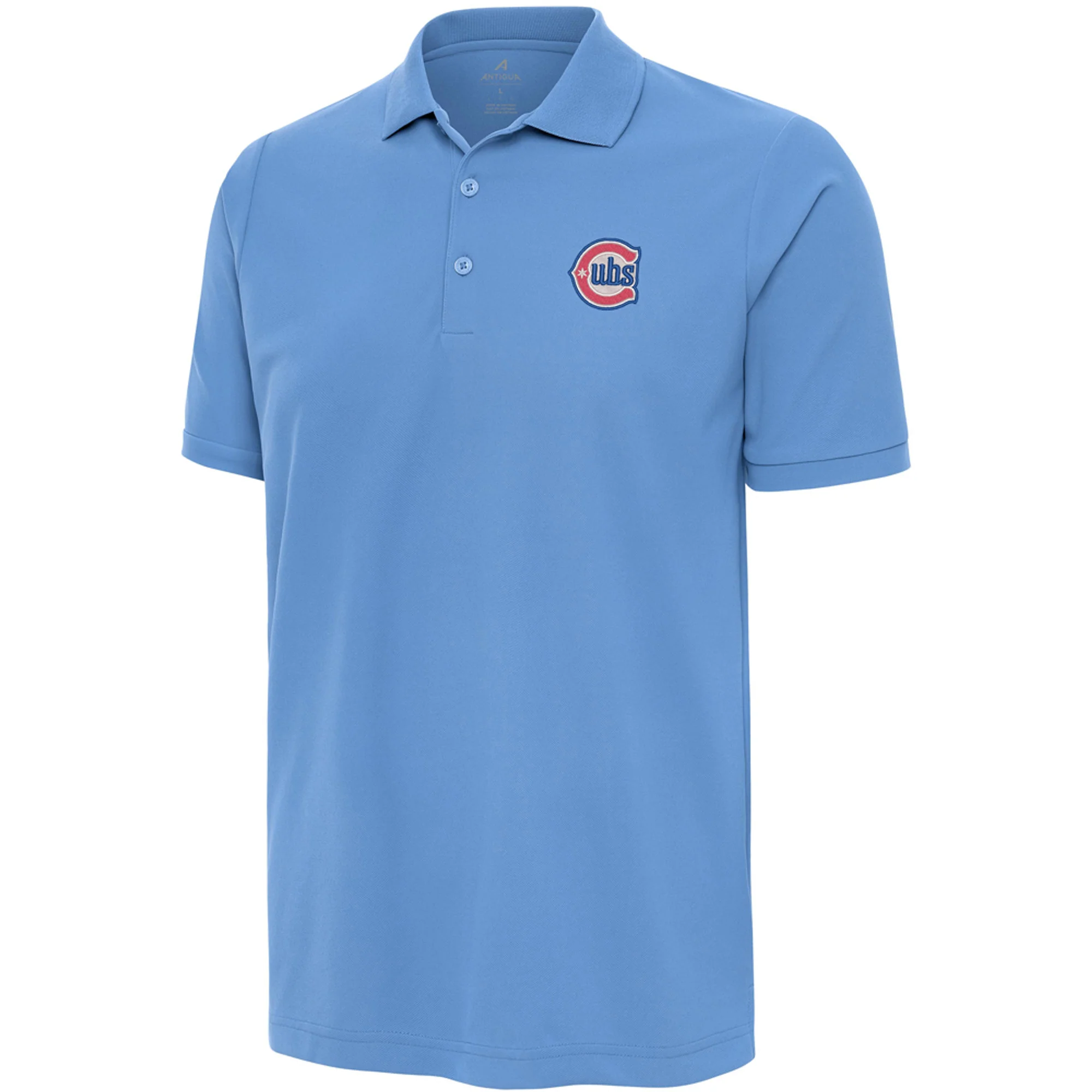 Men's Chicago Cubs Valor Blue 2nd Alternate Antigua Tribute Polo