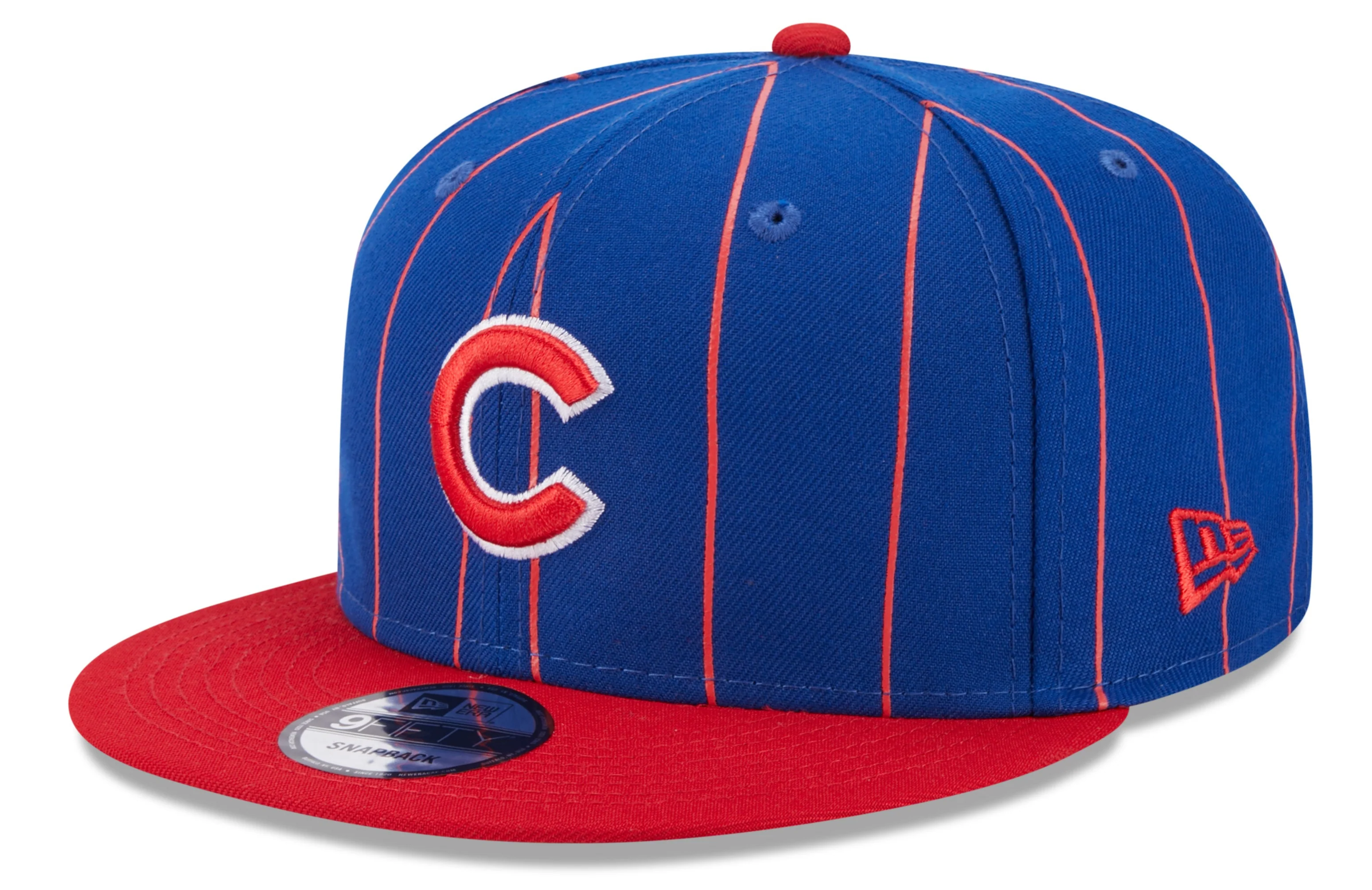 Chicago Cubs Primary Logo Royal/Red Vintage New Era 9FIFTY Snapback Hat