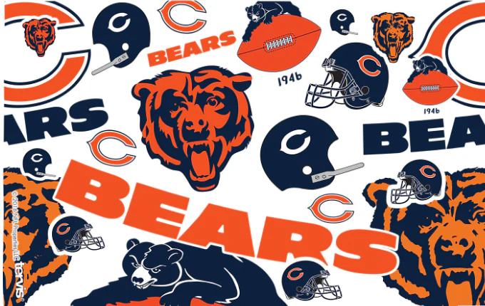 Chicago Bears All Over Print 16 oz. Tervis Tumbler