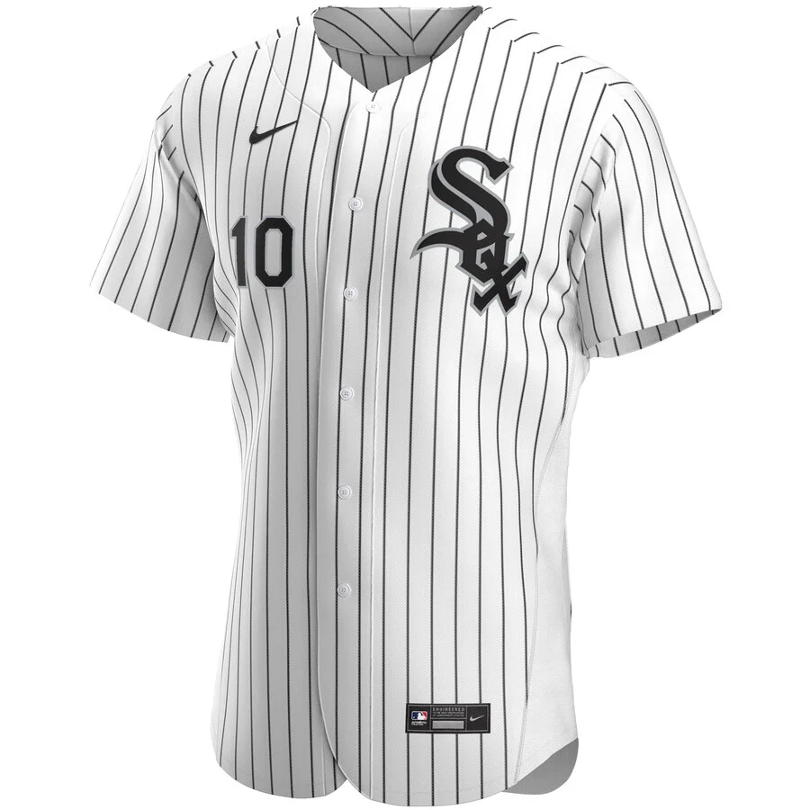 Men's Chicago White Sox Yoan Moncada Nike White Home Authentic Player Jersey