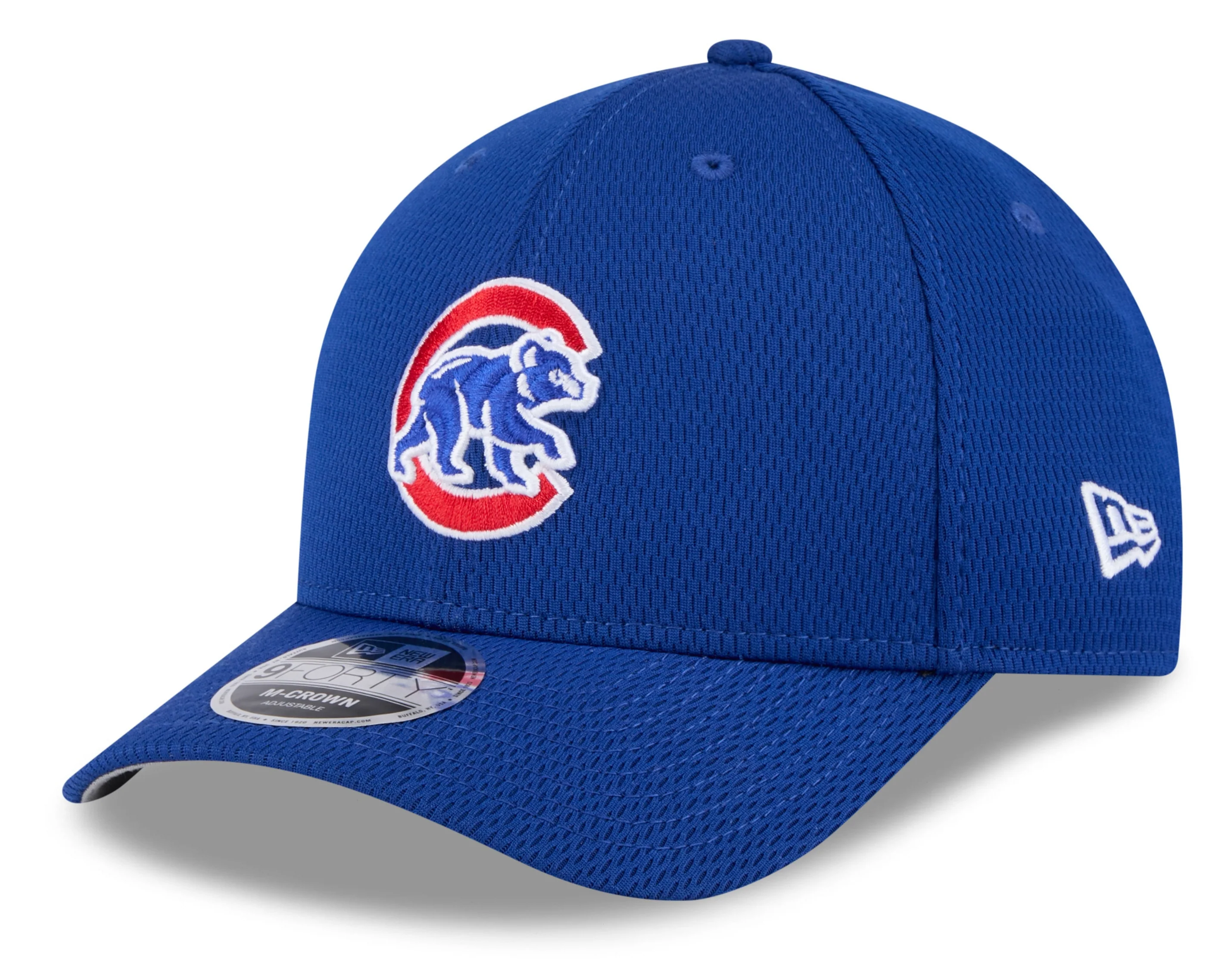 Chicago Cubs New Era Royal 2025 Clubhouse Walking Bear Alternate M-Crown 9FORTY Adjustable Hat