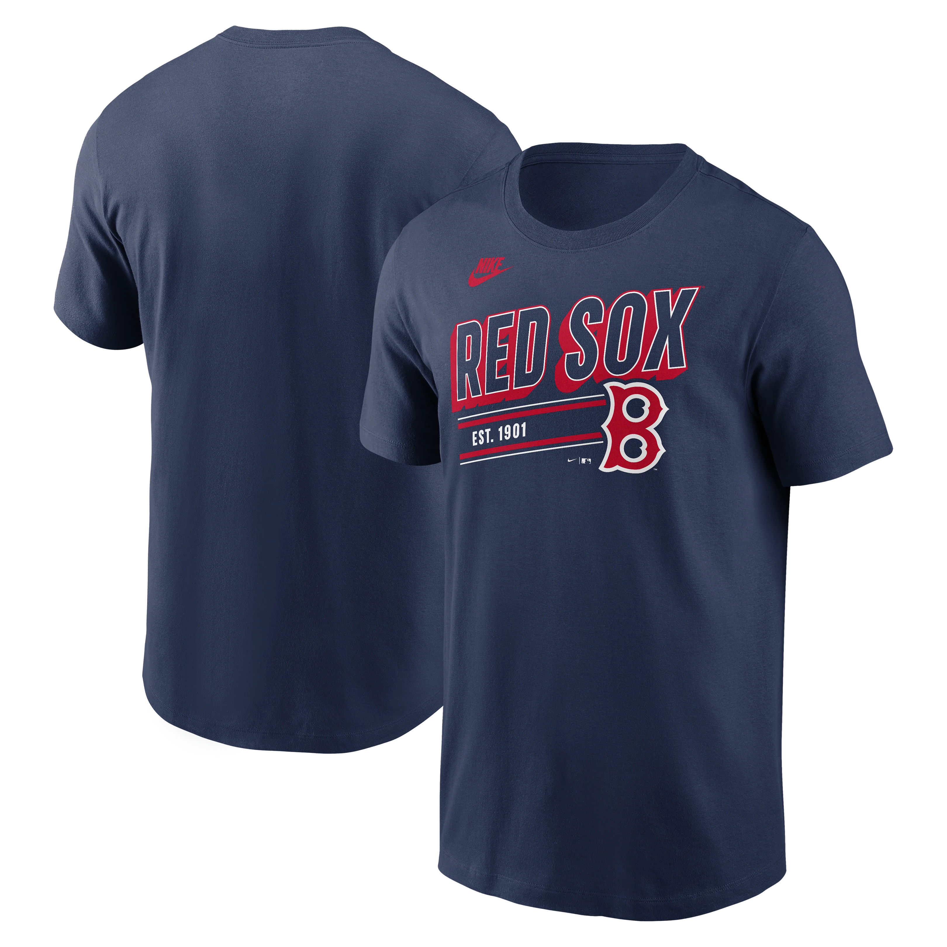 Men's Boston Red Sox Nike Navy Cooperstown Retro T-Shirt