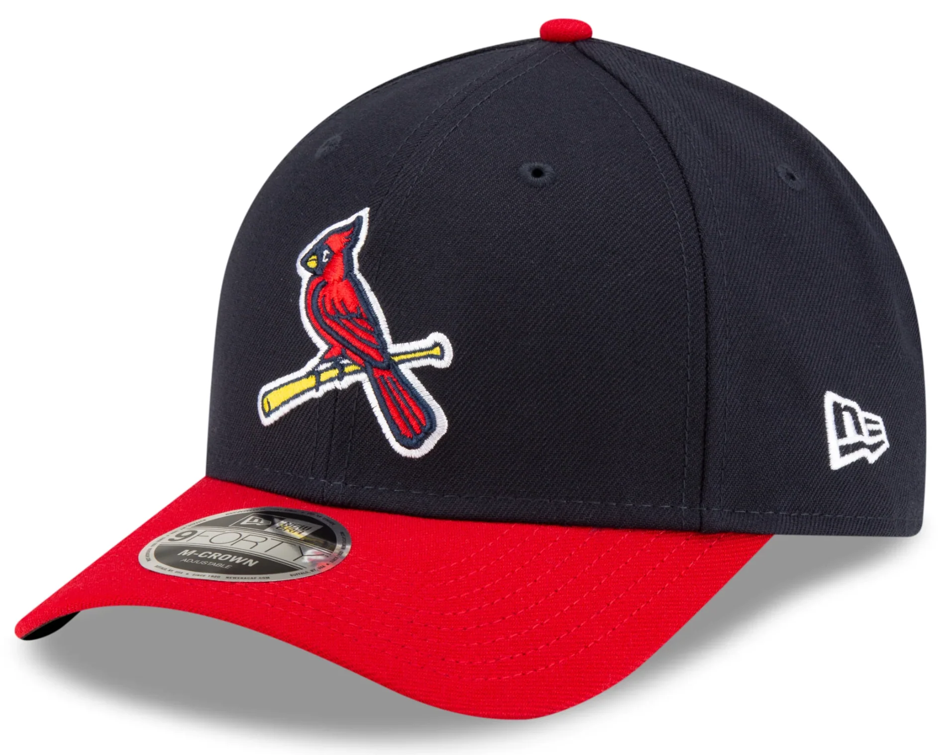 St. Louis Cardinals Alternate Navy Blue New Era Player Replica M-Crown 9FORTY Adjustable Hat