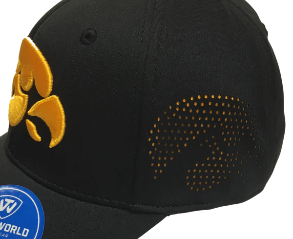 Iowa Hawkeyes Top of the World Rails One Fit Flex Hat