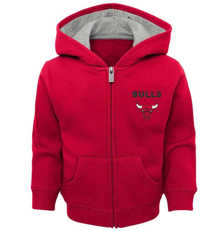 Toddler Chicago Bulls Pledge Full-Zip Hoodie