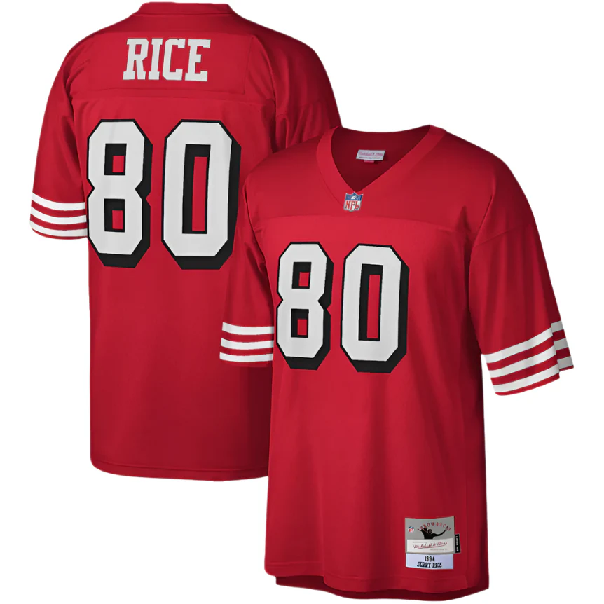 Jerry Rice San Francisco 49ers Mitchell & Ness 1994 Legacy Replica Jersey - Scarlet