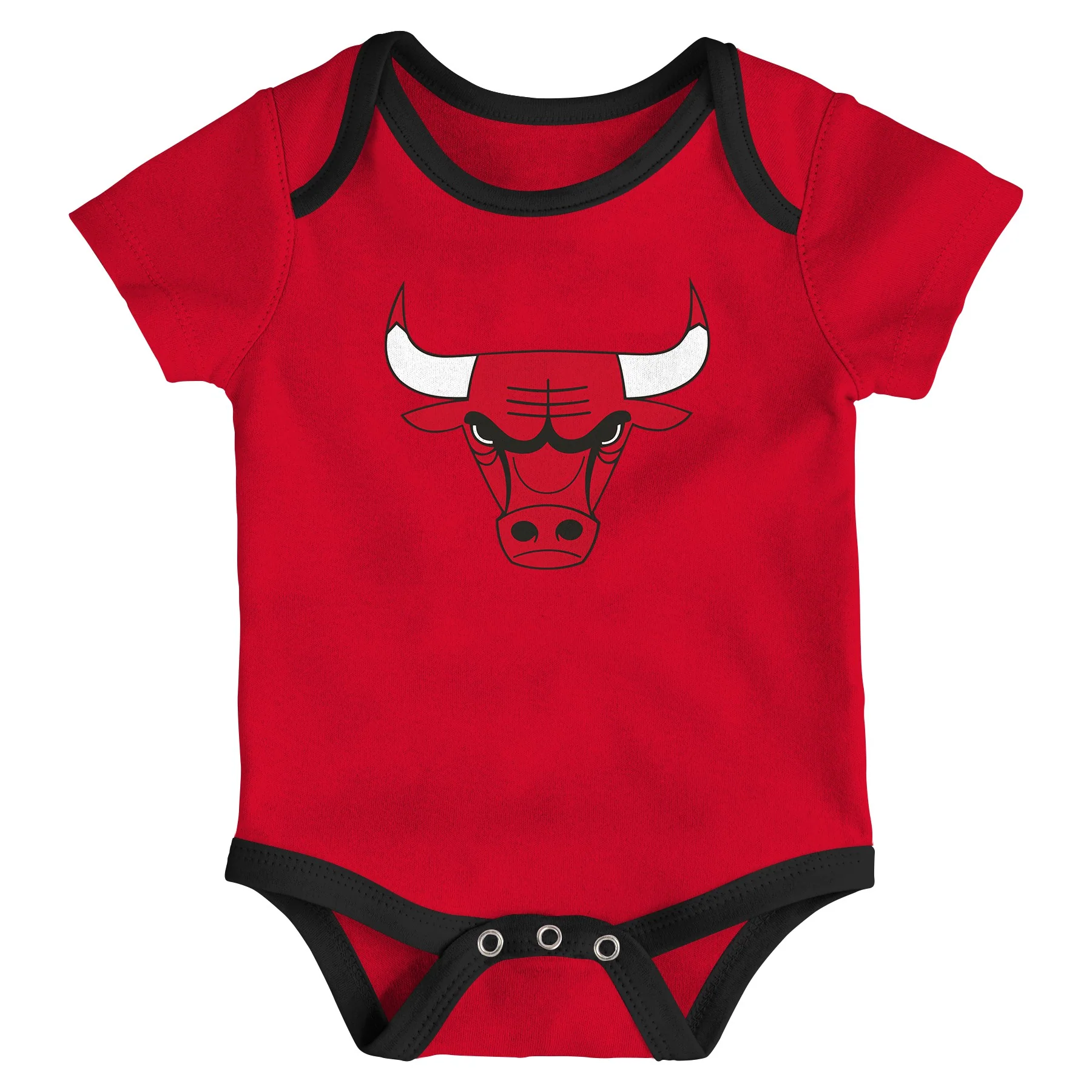 Newborn/Infant Chicago Bulls Game Time 3-Piece Creeper Set