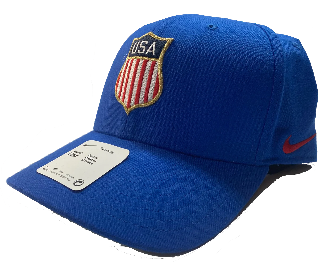 USA Hockey Shield Logo Royal Blue Classic 99 Flex Hat