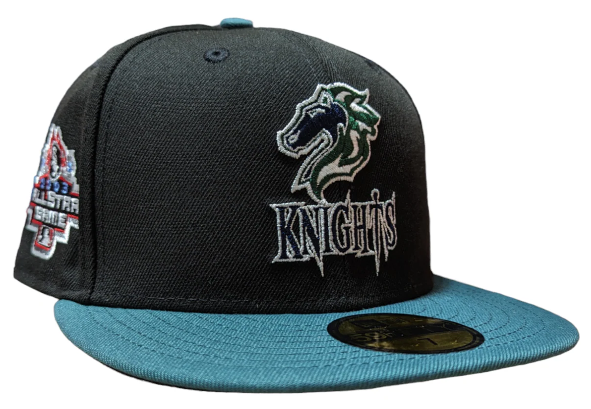 Charlotte Knights MILB 2003 ASG 2 Tone Black/Pine 59FIFTY Fitted Hat