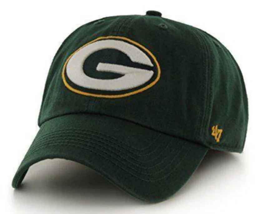 Green Bay Packers Franchise Fitted Dark Green Hat