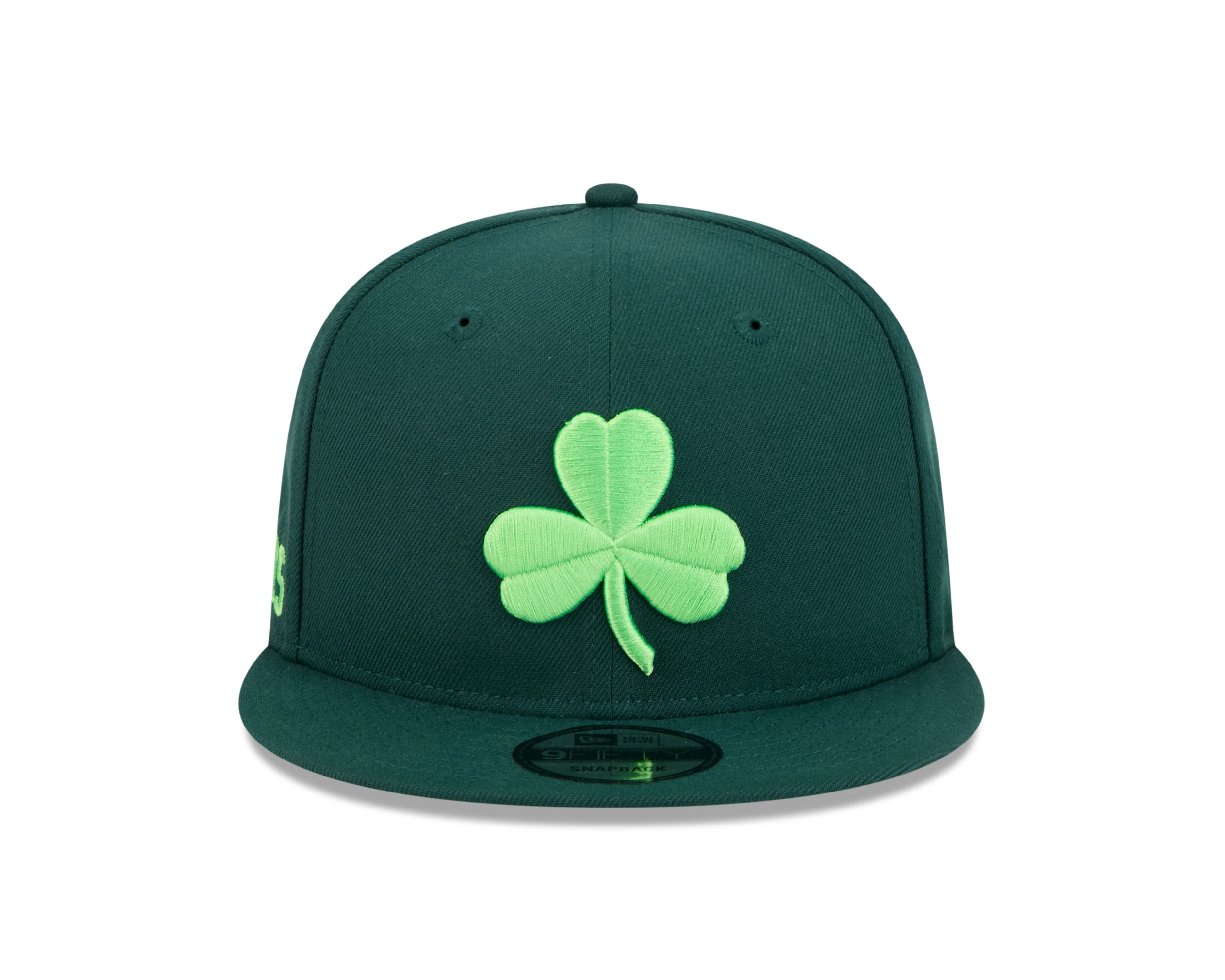 Boston Celtics New Era 2024 City Edition Green 9FIFTY Adjustable Hat