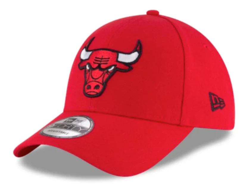 Chicago Bulls New Era The League Red 9FORTY Adjustable Hat
