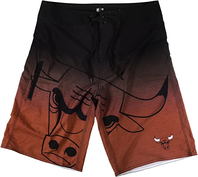 Men's Chicago Bulls NBA Gradient Board Shorts