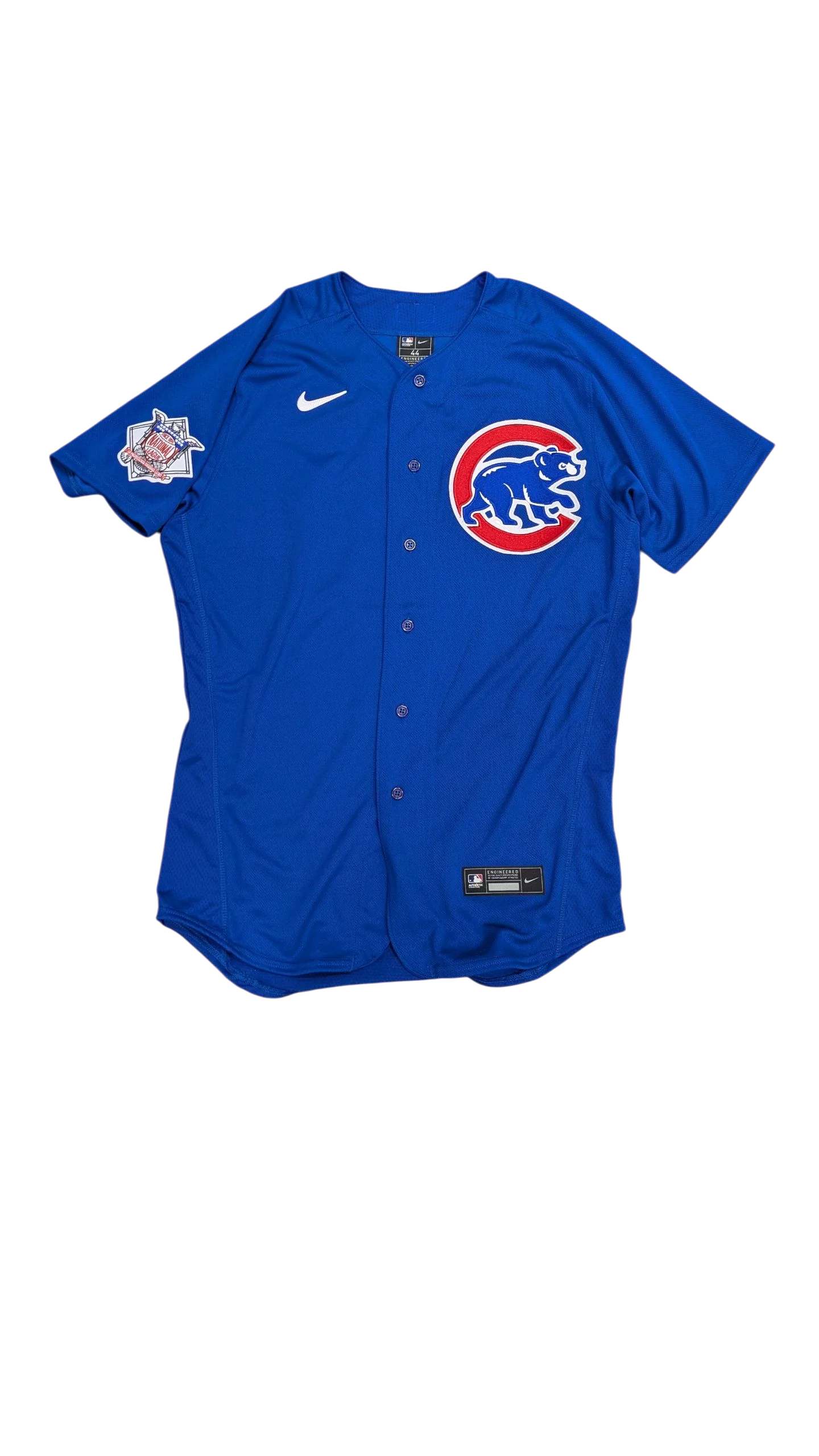 Men's Chicago Cubs Pete Crow-Armstrong Nike Alternate Royal Blue Authentic Player Jersey