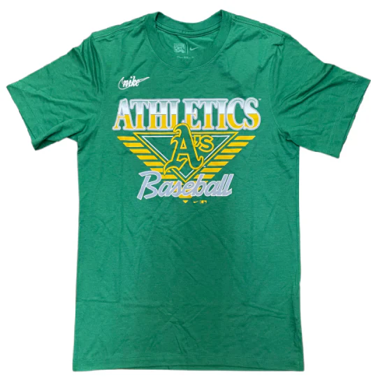 Men's Athletics Cooperstown Green Rewind Green T-Shirt
