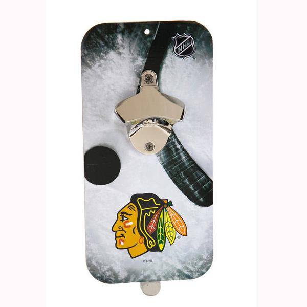 Chicago Blackhawks NHL Clink 'n' Drink Magnetic Bottle Opener