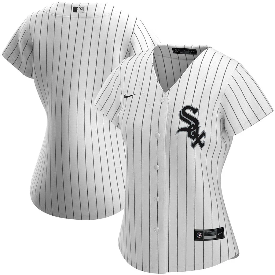 Women's Chicago White Sox Nike White Home Replica Team Jersey