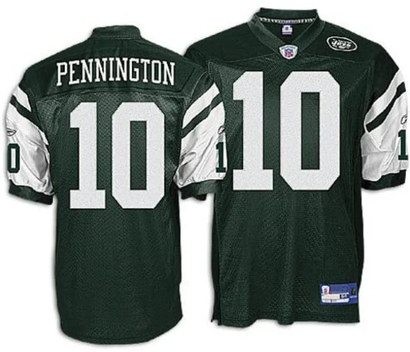 Chad Pennington New York Jets Reebok Green Authentic Jersey