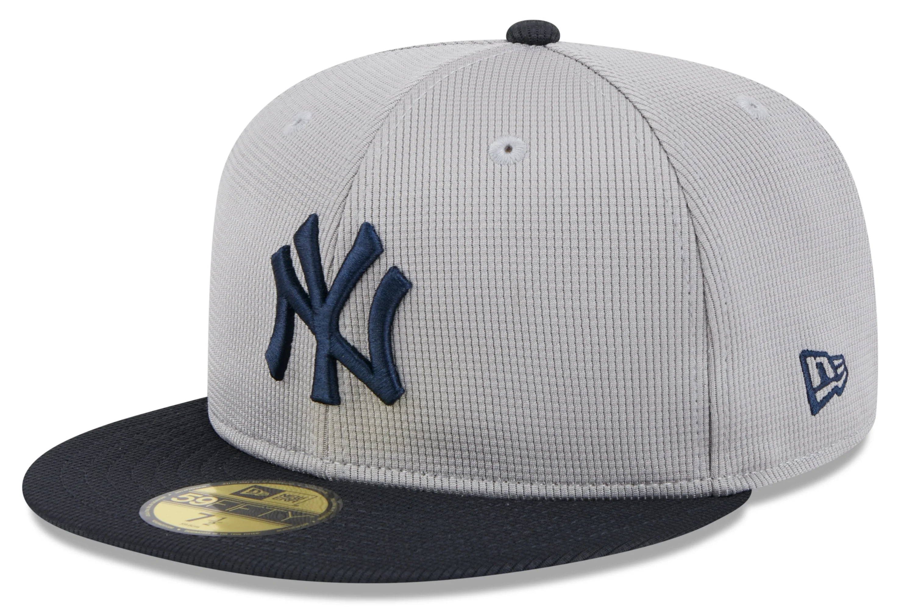 New York Yankees New Era Road Grey 2025 Spring Training 59FIFTY Fitted Hat