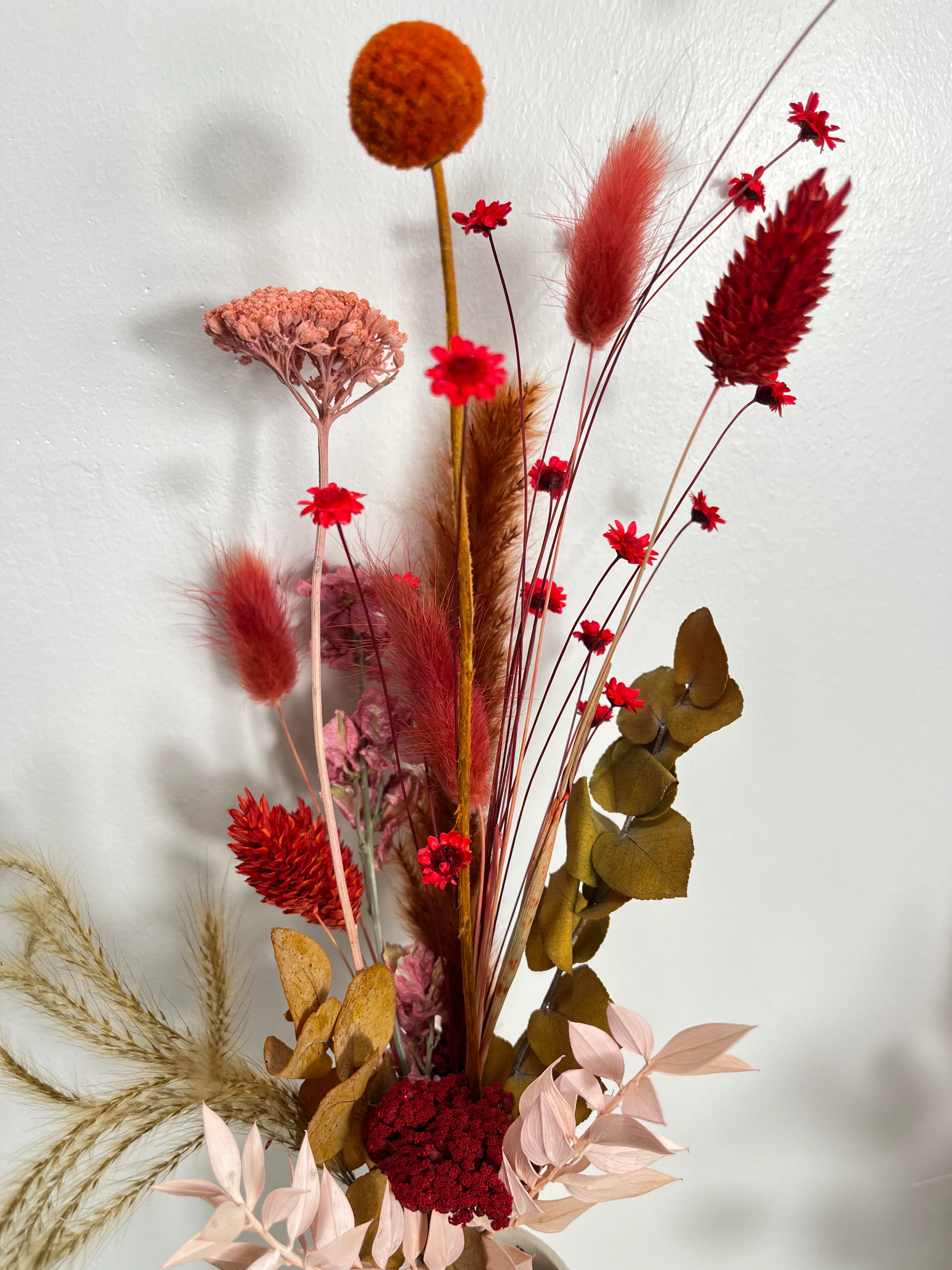 Trockenblumenstrauß Mini Sunset Glow