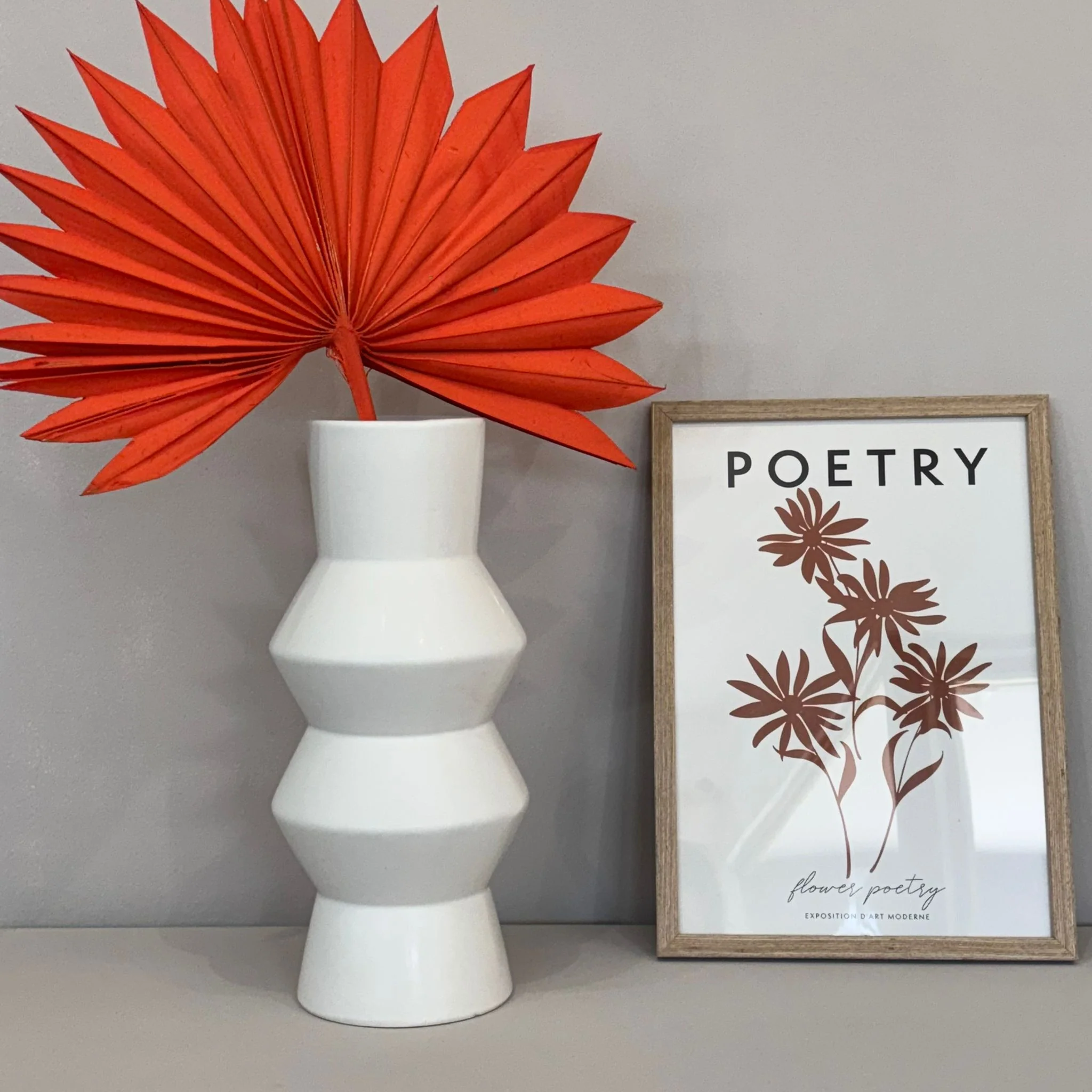 Vasen Sybil 2 Varianten - weiß