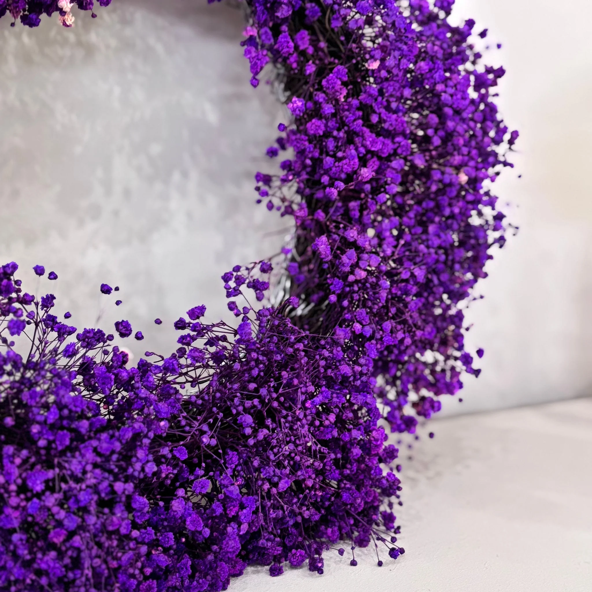 Trockenblumenkranz Schleierkraut