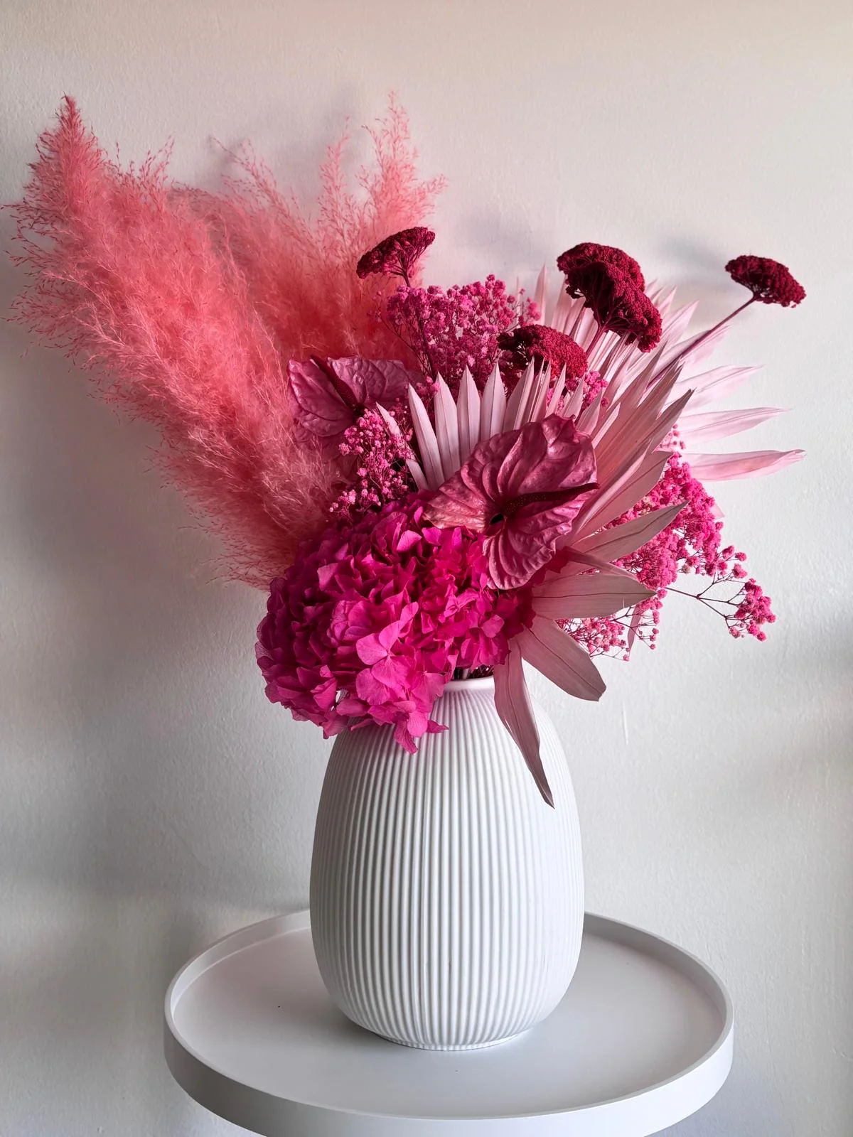 Pretty Pink: Ein Statement-Strauß in kräftigen Farben