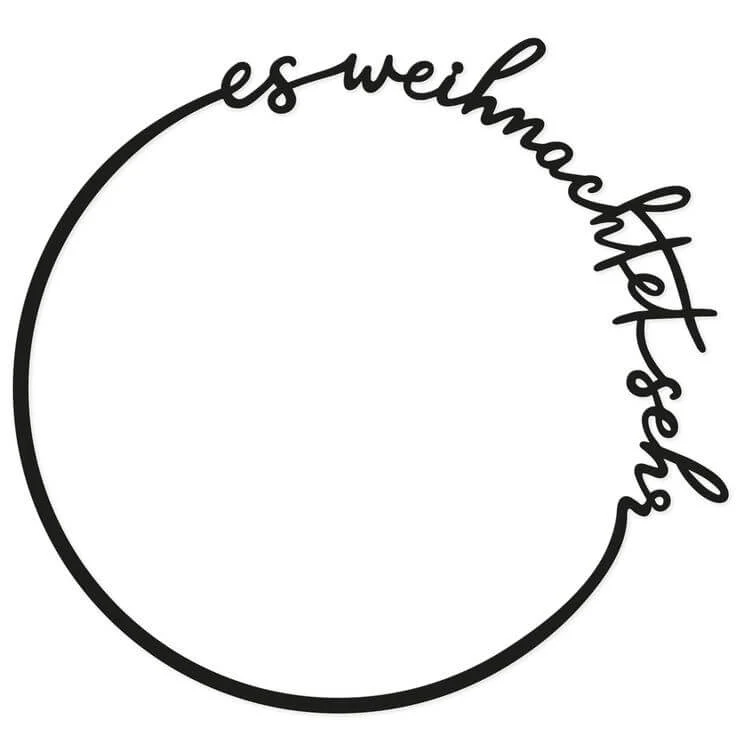 Eulenschnitt Holzkranz 