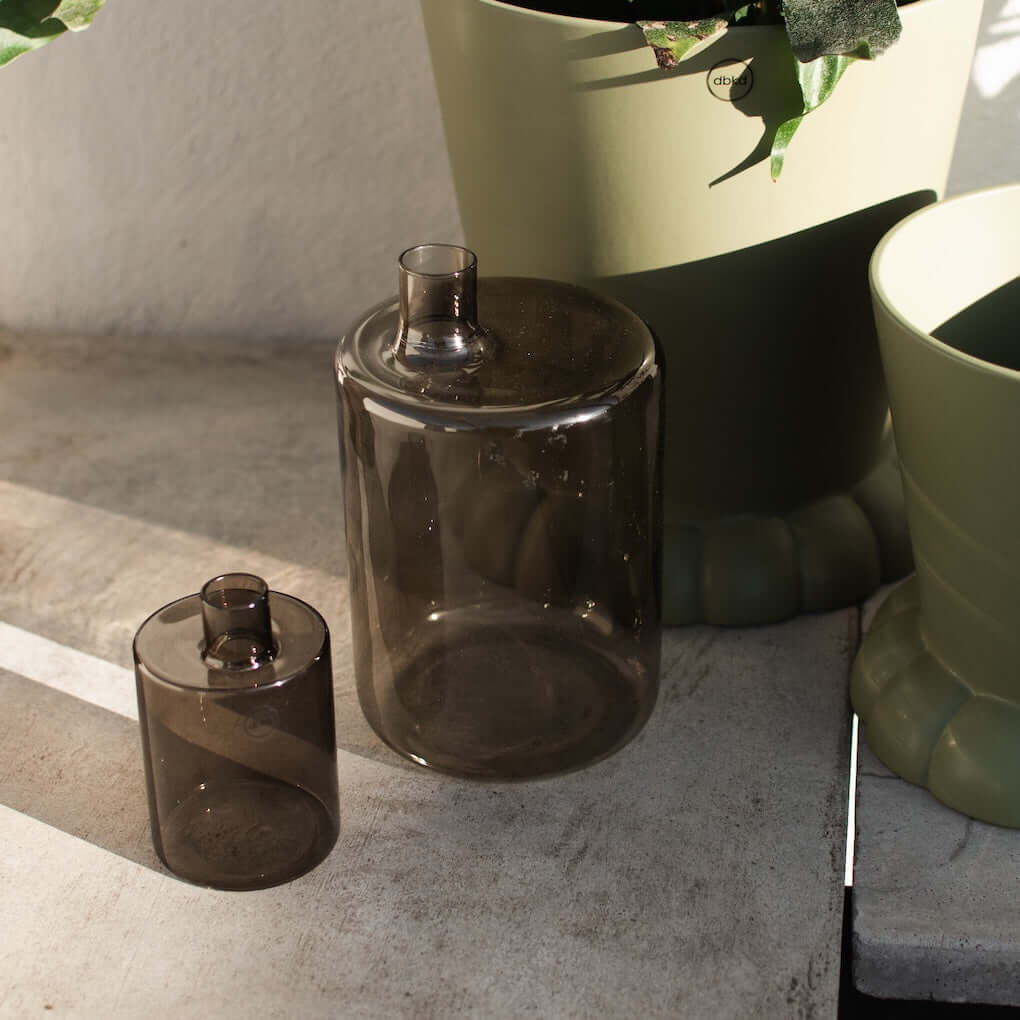 dbkd Pipe Vase Glas - die perfekte Vase für kleine Sträuße
